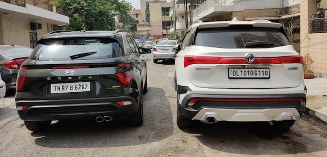 2020 Hyundai Creta vs MG Hector Image