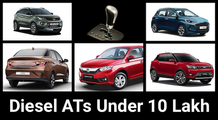 India's Most Affordable Diesel Automatic Cars Under Rs 10 Lakh