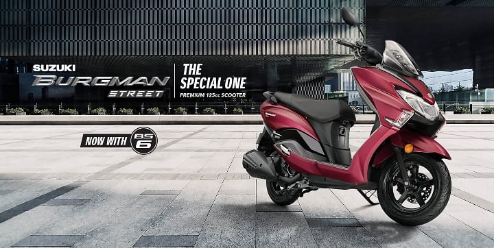 Suzuki Burgman Electric Scooter Spied On Test In India For The First