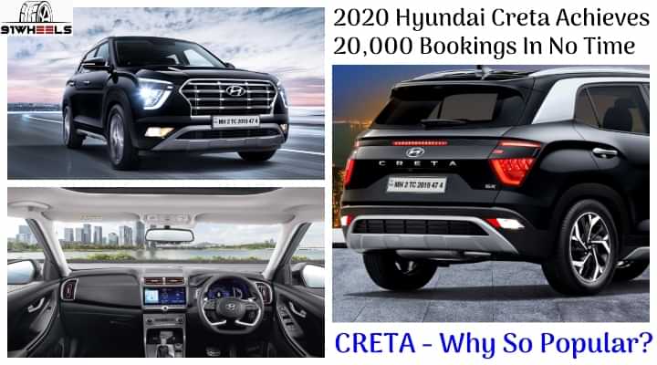 2020 Hyundai Creta Continues To Get Bookings Amidst Lockdown: What Makes It So Popular? 2020 Hyundai Creta Continues To Get Bookings Amidst Lockdown: What Makes It So Popular?