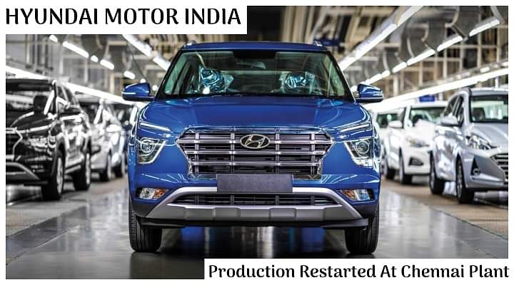 Hyundai Motor India Restarts Production: Rolled-Out 200 Cars On First Day During Lockdown