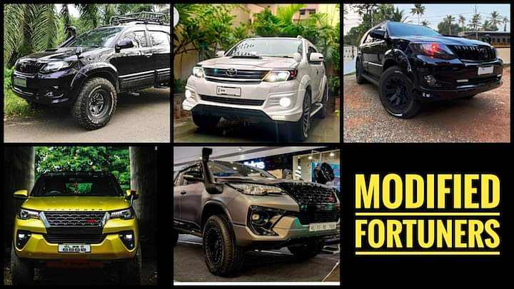 Modified Toyota Fortuner: The Top 5 Best Looking Cars