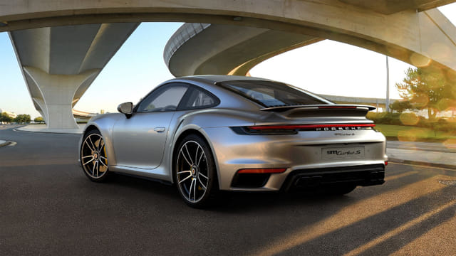Porsche 911 Turbo S rear 