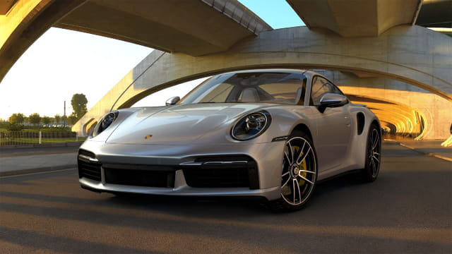 Porsche 911 Turbo S front