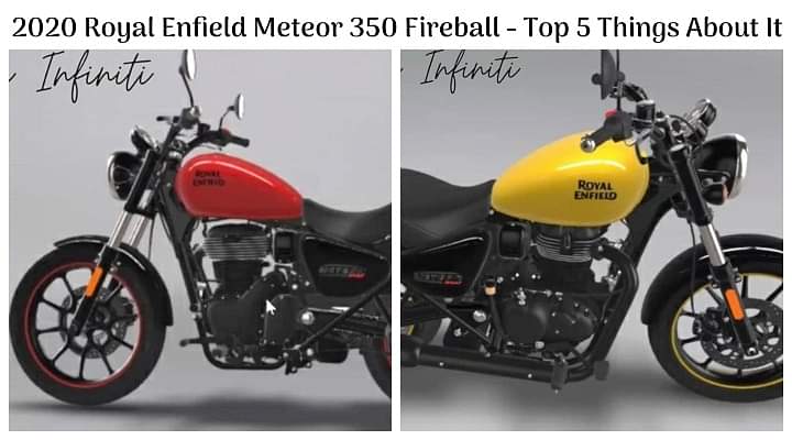 2020 Royal Enfield Meteor 350 Fireball - Top 5 Things You Need To Know About It!