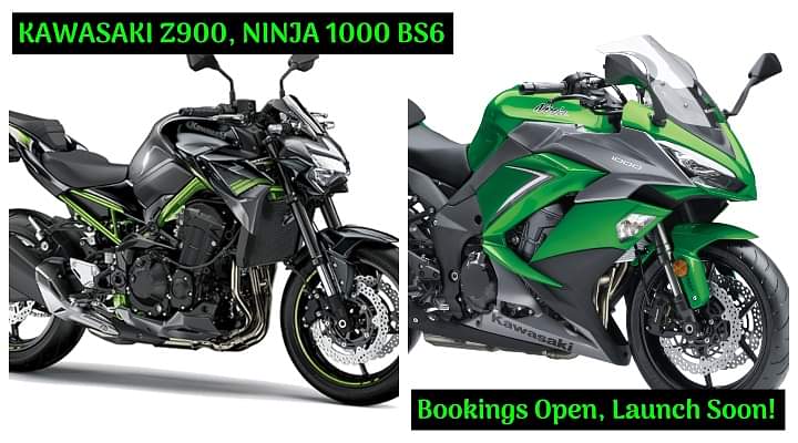 2020 Kawasaki Z900 BS6 and Ninja 1000 BS6 Bookings Open; Launching Soon