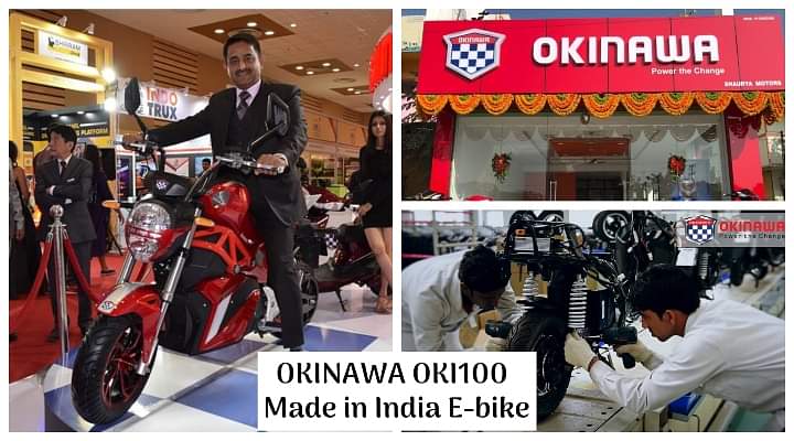 Okinawa Oki100 Will Be Okinawa's First 100 Percent Made In India Electric Motorcycle