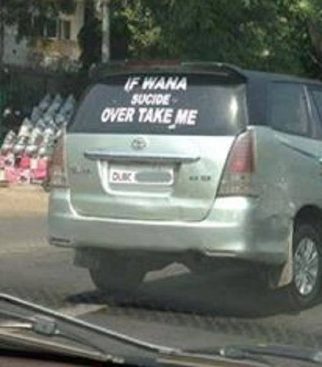 Hilarious car slogans
