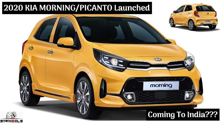 2020 Kia Morning / Picanto Facelift Launched: Is This The Funky Small Kia For India?