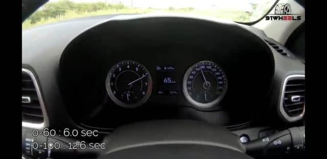 2020 Hyundai Venue 1.0-L GDI Turbo Petrol DCT Automatic 0-100 KMPH