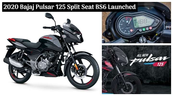 2020 Bajaj Pulsar 125 Split Seat BS6 Officially Launched in India; Priced At Rs 79,091, Ex-showroom
