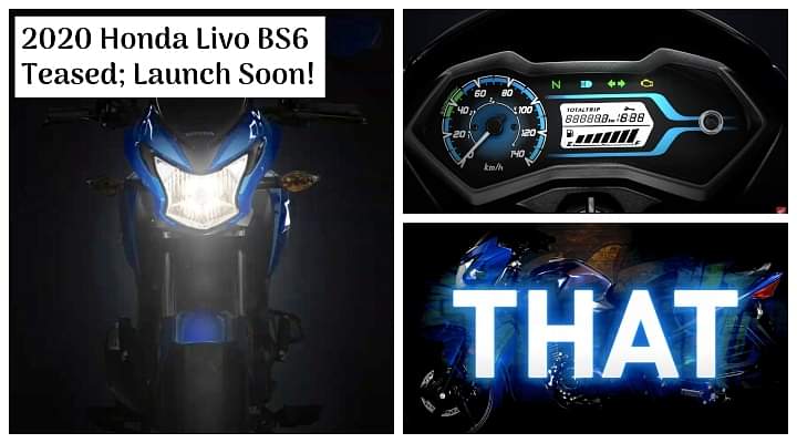 2020 Honda Livo BS6 Officially Teased; Launching Soon!