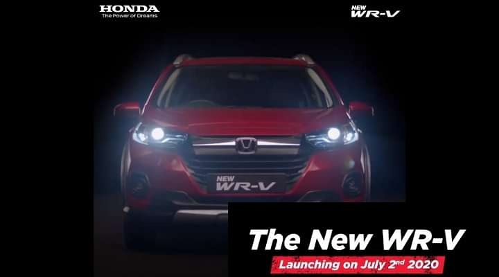 2020 Honda WR-V To Launch On July 2 - Book Yours Now