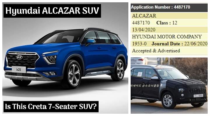 Hyundai Alcazar SUV - Is This The Production Name Of The Hyundai Creta 7-Seater SUV?