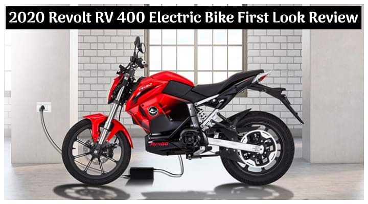 2020 Revolt RV 400 Electric Bike First Look Review - India's First AI-Enabled Electric Motorcycle!