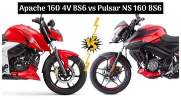 2021 TVS Apache RTR 160 4V vs Bajaj Pulsar NS 160 BS6 - Spec Comparison Of 160cc Naked Streetfighters