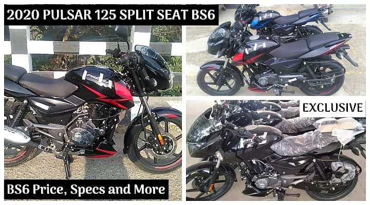 EXCLUSIVE: 2020 Bajaj Pulsar 125 Split Seat BS6 Arrived at Dealership - Price, Specs and More!