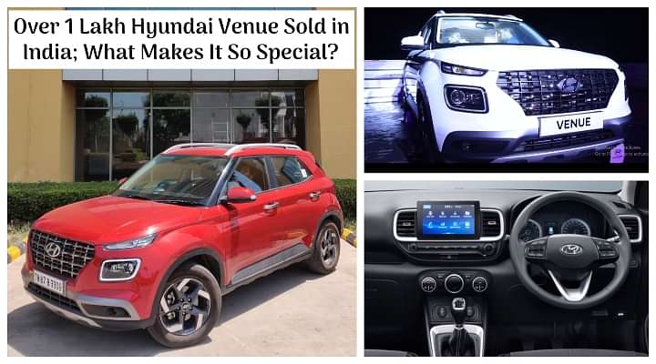 1 Lakh Hyundai Venue SUVs Sold in India in Just 1 Year - What Makes It So Special?