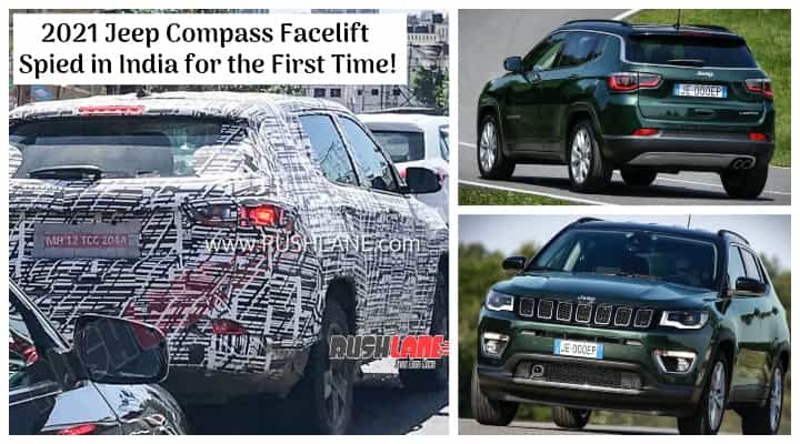 2021 Jeep Compass Facelift Spied in India for the First Time - Launch Soon? 2021 Jeep Compass Facelift Spied in India for the First Time - Launch Soon?