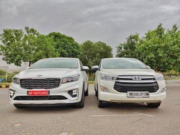 Toyota Innova Crysta Kia Carnival Image