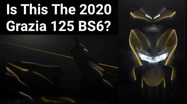 Honda Teases the BS6 Grazia 125; Launch To Happen Soon?