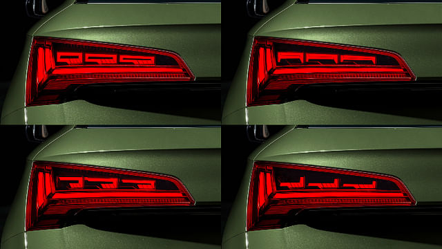 2021 Audi Q5 facelift OLED lights