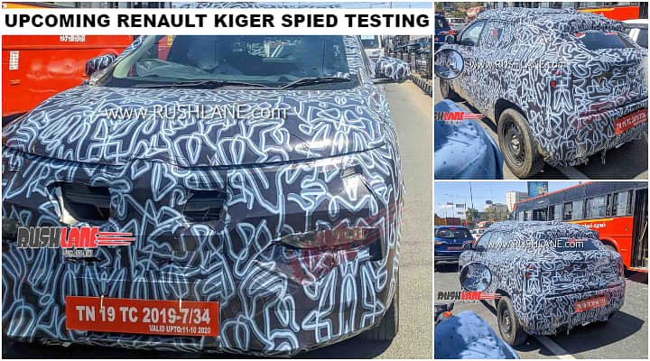 Upcoming Renault Kiger Spied Testing in Chennai Revealing More Details