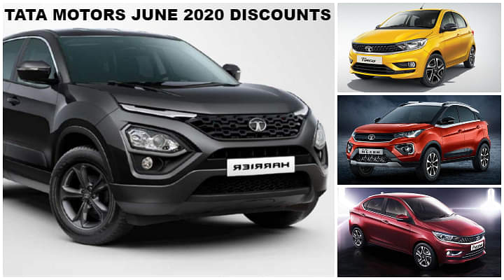 Tata Motors June 2020 Discounts; Rs 45,000 Off on Harrier