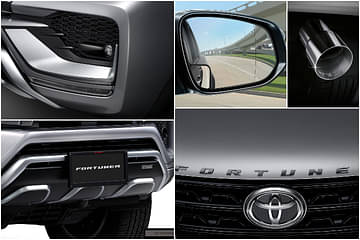 Toyota Fortuner facelift accessories