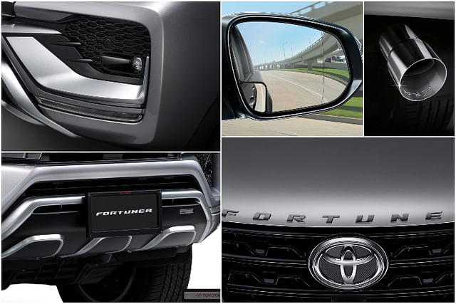 Toyota Fortuner facelift accessories