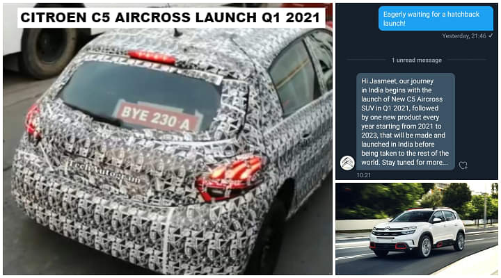 Citroen C5 Aircross Launch Next Year; One Car Every Year Till 2023