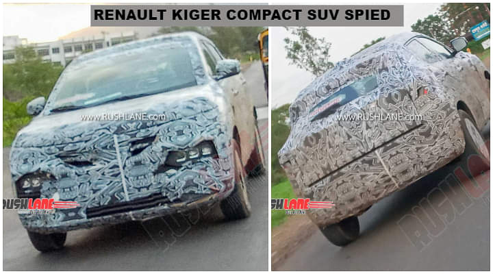 Renault Kiger Spied Testing in Pune; Launch this Festive Season