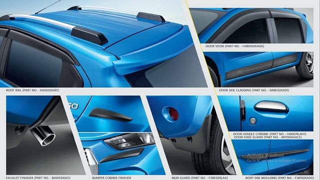 datsun redi go bs6 accessories price