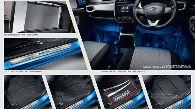 datsun redi go interior dashboard