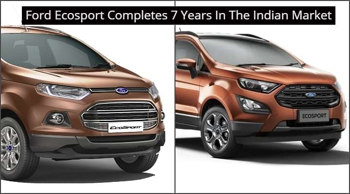Ford India Celebrates 7 Years With Ecosport - India's First Compact SUV