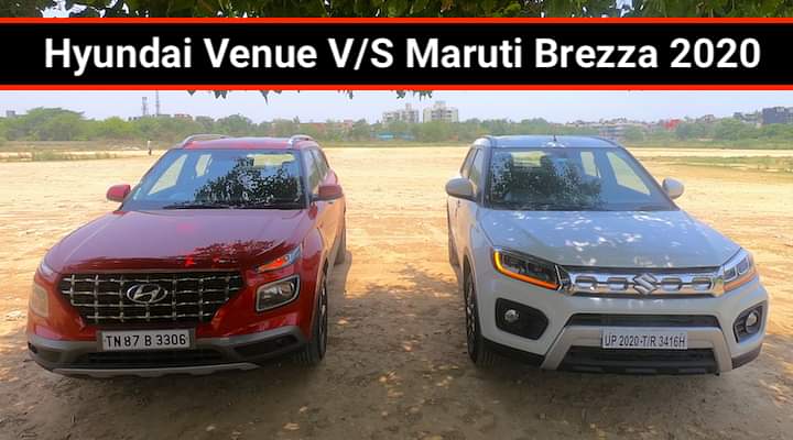 Maruti Brezza 2020 vs Hyundai Venue [VIDEO]