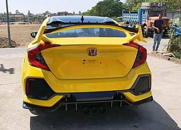 Modified Honda Civic: This Yellow Civic Is A Type-R Lookalike