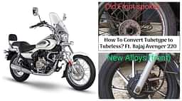 How To Convert Tubetype to Tubeless? Ft. Bajaj Avenger 220