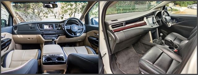 Toyota Innova Crysta Kia Carnival Image
