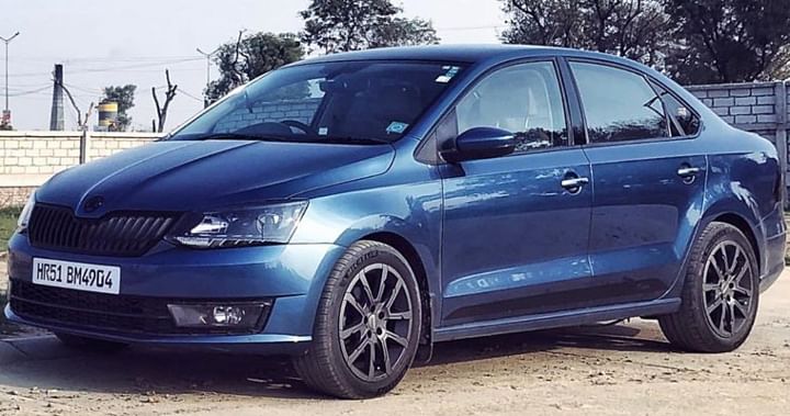 This Modified Skoda Rapid Diesel A.K.A Blue Lagoon Makes 130 Bhp