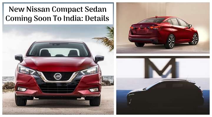 New Nissan Compact Sedan Coming Soon To India - All Details