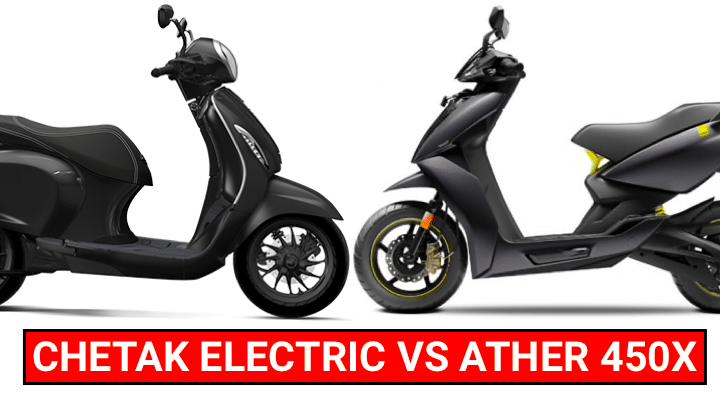 Ather 450X vs Bajaj Chetak : Which One Should You Buy? Ather 450X vs Bajaj Chetak : Which One Should You Buy?