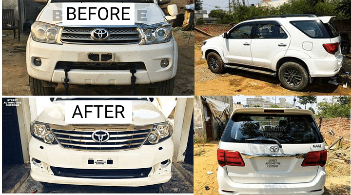 2010 Toyota Fortuner Type 1 Modified Into Type 2 In Just Rs 1.25 Lakh