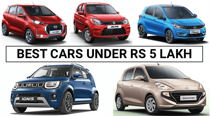 Best Cars Under Rs 5 Lakh In India