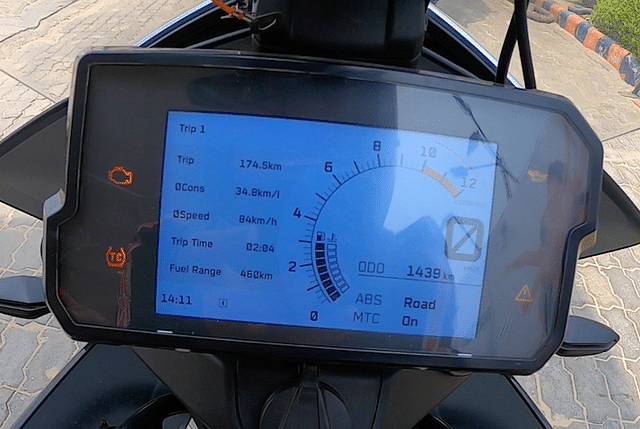 ktm 390 adventure fuel economy