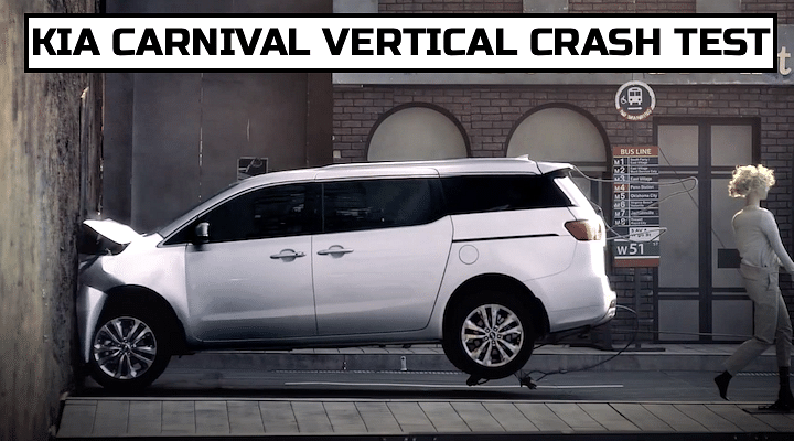 Kia Carnival Vertical Crash Test - Is It The Safest 8-Seater MPV?