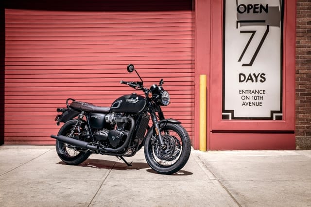 triumph t120 black edition price