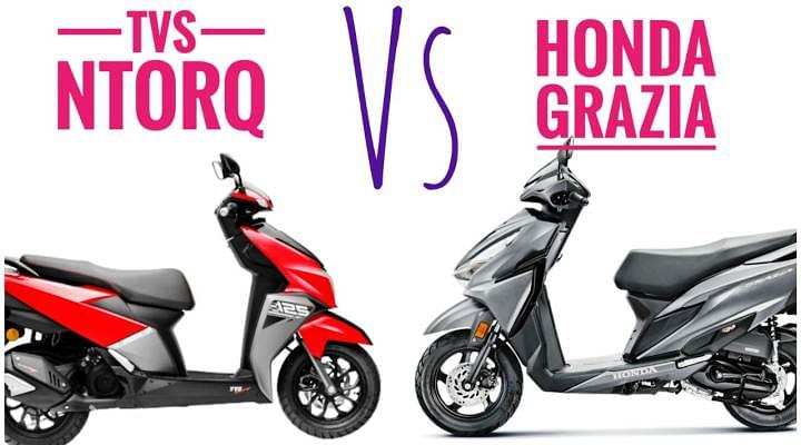 2020 Honda Grazia BS6 Vs TVS NTORQ 125 - Which One Is Better?