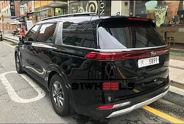 2021 Kia Carnival real images rear