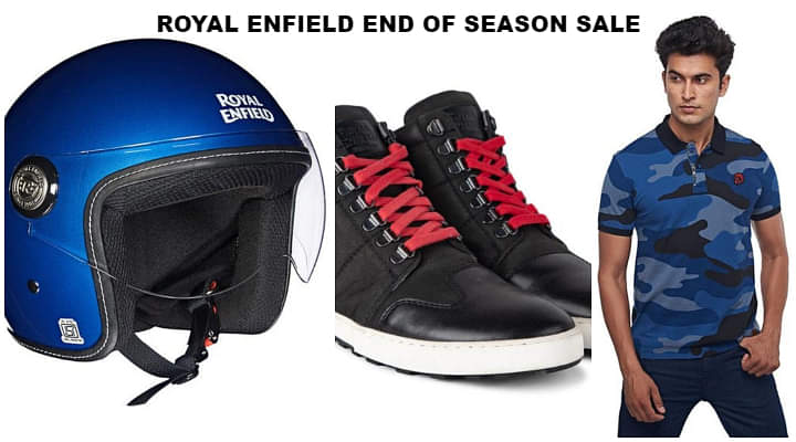 Royal Enfield End of Season Sale; Buy RE Merchandise at 40% Off!